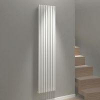 Kudox Xylo Vertical Radiator White (H)1800 mm (W)380 mm