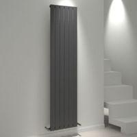 Kudox Tira Vertical Radiator Anthracite (H)1800 mm (W)440 mm