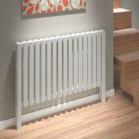 Kudox Axim Horizontal Radiator White (H)800 mm (W)1000 mm