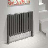 Kudox Axim Horizontal Radiator Anthracite (H)800 mm (W)820 mm