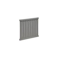 kudox elmas horizontal radiator anthracite matt h600 mm w650 mm