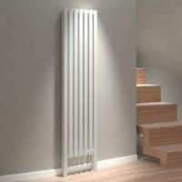 Kudox Axim Vertical Radiator White (H)1800 mm (W)400 mm