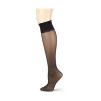 kunert knee socks satin look 20 black 110183000 0500