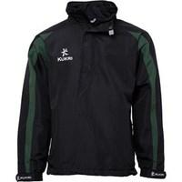 Kukri Mens Premium 1/2 Zip Smock Training Jacket Black/Bottle