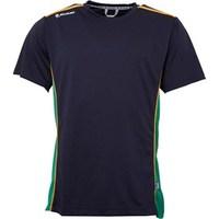 Kukri Mens Athletic Fit Poly Training Top Navy/Green/Amber