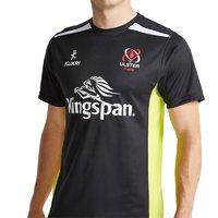 kukri ulster rugby 16 performance athletic fit gym t shirt black