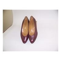 kurt geiger burgundy brown shoes kurt geiger size 6 burgundy heeled sh ...