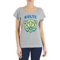 Kulte DIANE TIGRE 101976 GRIS women\'s T shirt in grey