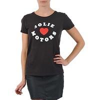 Kulte LOUISA JOLIEMOTOR 101954 NOIR women\'s T shirt in black