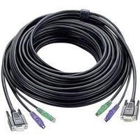 KVM Cable [2x PS/2 plug, SPHD-15 plug - 2x PS/2 plug, SPHD-15 plug] 20 m