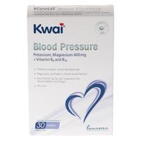 Kwai Blood Pressure Potassium Magnesium 400mg 30 Tablets