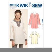 KwikSew K3601-Pull-Over Tops 361568