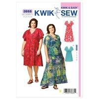 kwiksew k3868 dresses 361681