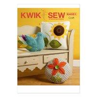 Kwik Sew Patterns K4051 Sue Sampson Designs Pillows 350725