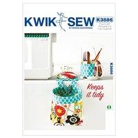 KwikSew K3886-Pouch with Pincushion and 361730