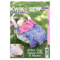 KwikSew K3923-Babies Cozy Carrier Cover 361752