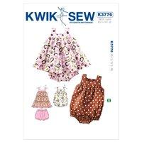 kwiksew k3776 dress bloomers and romper 361639