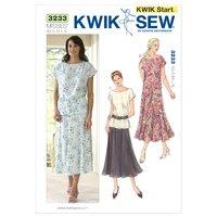 KwikSew K3233-Tops and Skirt 361497