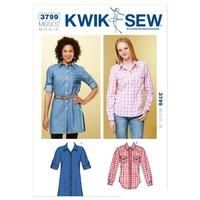 KwikSew K3799-Shirts 361652