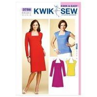 KwikSew K3756-Dress and Top 361627