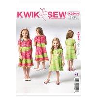 kwiksew k3944 girls dresses 361769