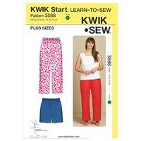 kwiksew k3588 sleep pants and shorts 361563