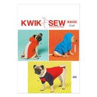 Kwik Sew Patterns K4033 Dog Coats 350728