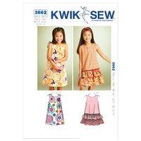 KwikSew K3862-A-line Dresses 361676