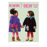 kwiksew k4067 toddlers coat 361865