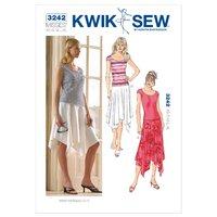 KwikSew K3242-Skirts and Tops 361499