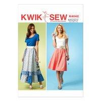 KwikSew K4042-Misses Skirts 361851