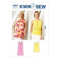 KwikSew K3691-Tunic and Top 361600