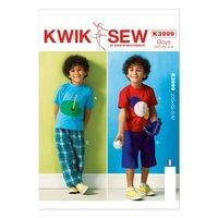 KwikSew K3999-Boys Top Shorts and Pants 361813