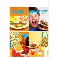 KwikSew K3964-Play Food 361786