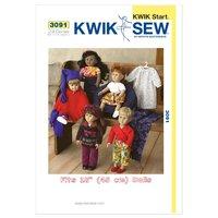 KwikSew K3091-Doll Clothes 361443