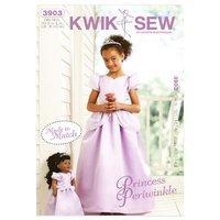 KwikSew K3903-Princess Periwinkle Girls 361738