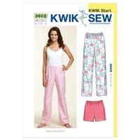 kwiksew k3602 sleep pants and shorts 361569