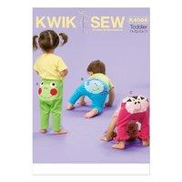 kwiksew k4066 toddlers leggings with app 361864