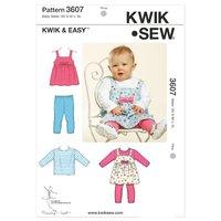 kwiksew k3607 jumper top and leggings 361572