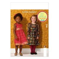 kwiksew k0156 girls dresses 361386