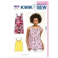 KwikSew K3610-Top and Dress 361575