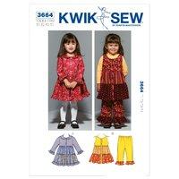 KwikSew K3664-Dresses and Pants 361591