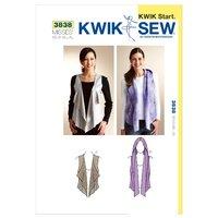 KwikSew K3838-Vests 361666