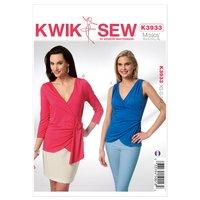 KwikSew K3933-Misses Tops 361760