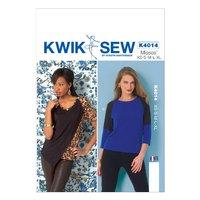 KwikSew K4014-Misses Tops 361825