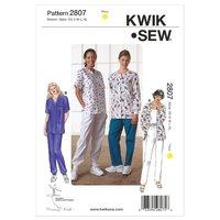 KwikSew K2807-Scrubs 361428