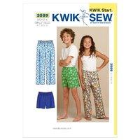 KwikSew K3589-Sleep Pants and Shorts 361564