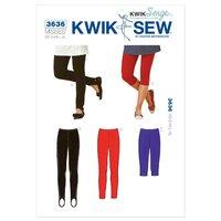 kwiksew k3636 leggings 361580