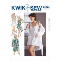 kwiksew k2325 chemise robe and panties 361421