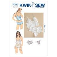 KwikSew K3167-Camisoles and Panties 361490